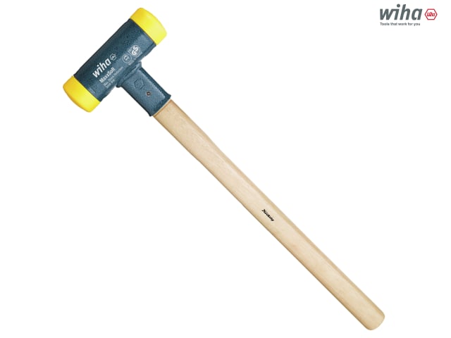 Wiha Soft-Face Dead-Blow Hammer, Hickory Handle 436g