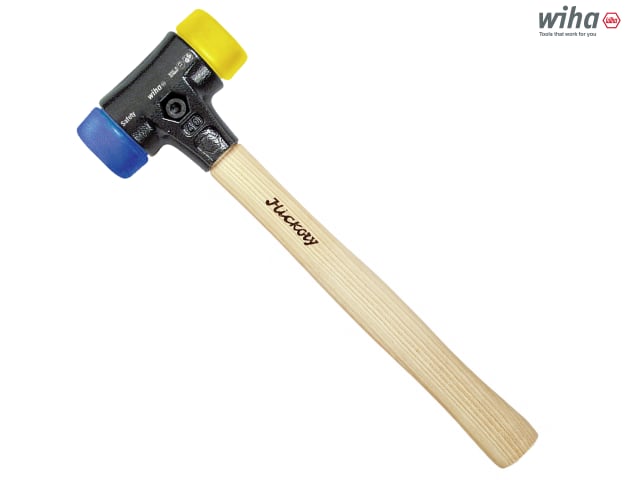Wiha Soft-Face Safety Hammer Hickory Handle 620g