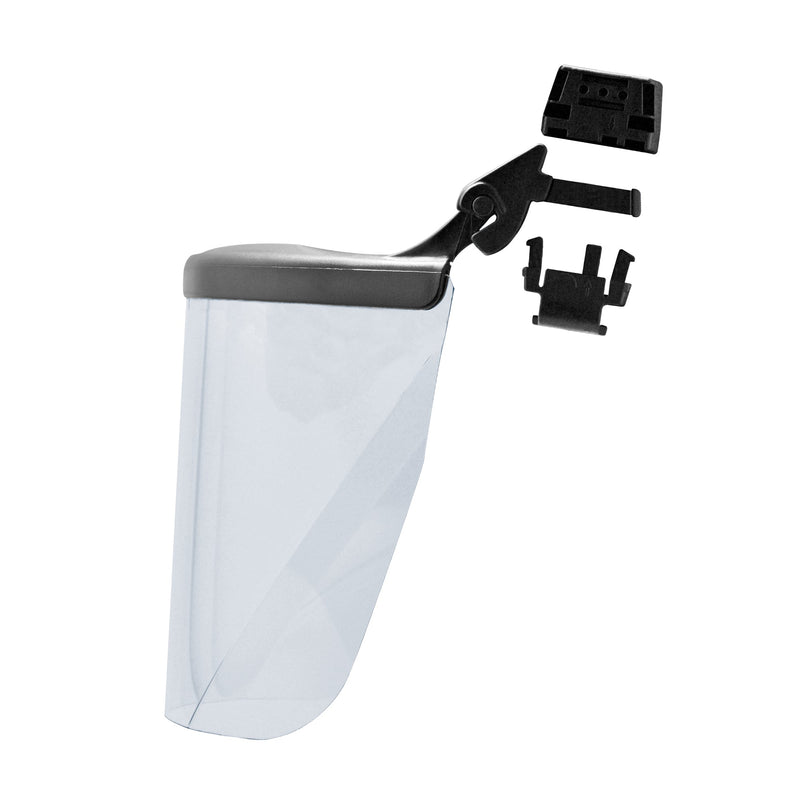 JSP EVO Surefit Carrier and 20cm Electric Arc Polycarbonate Visor for Evolution Safety Helm