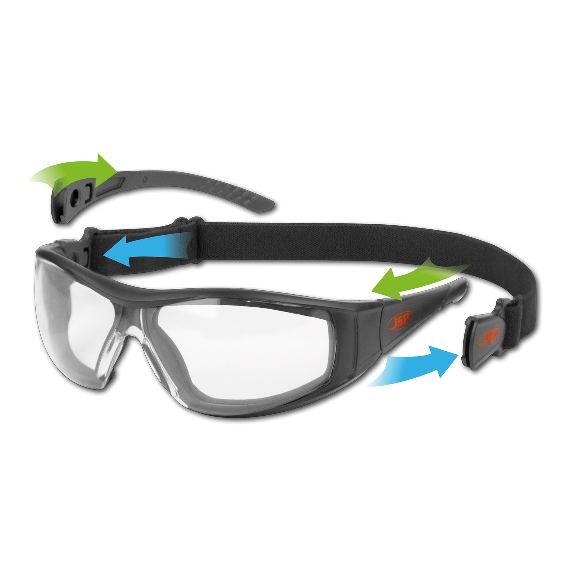 JSP Stealth™ Hybrid Safety Specs / Goggles