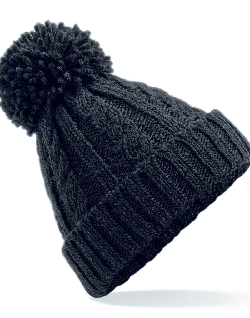 Beechfield Cable Knit Melange Beanie