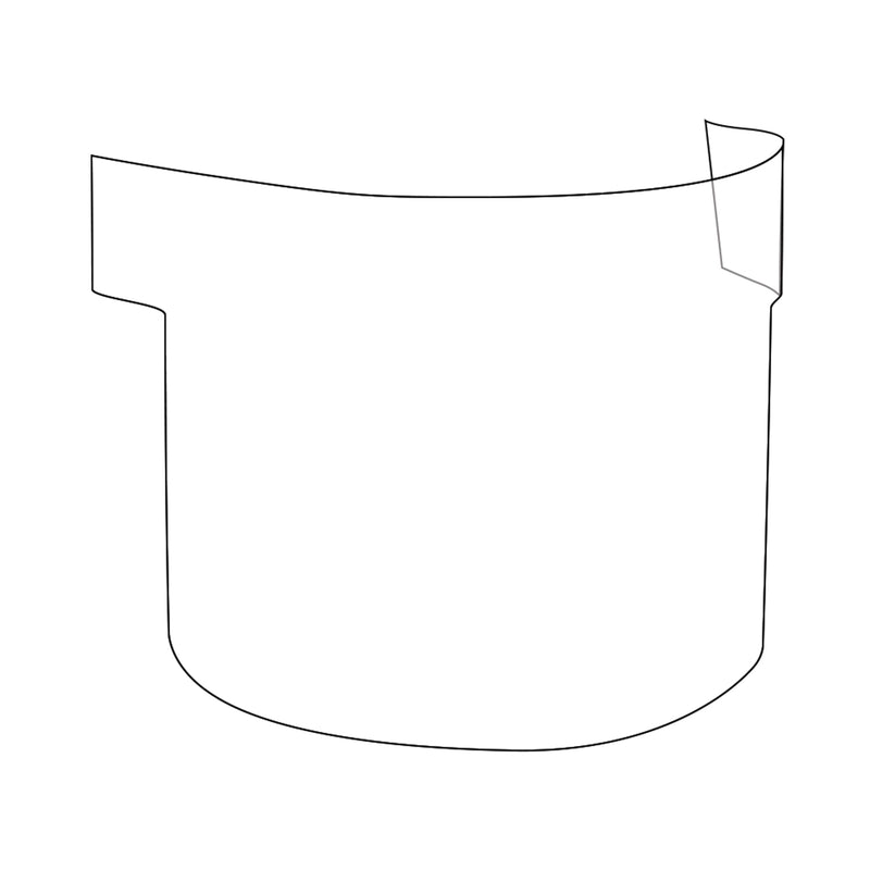 JSP Powercap Infinity / Jetstream - Peel off visor protectors (Pack of 10)