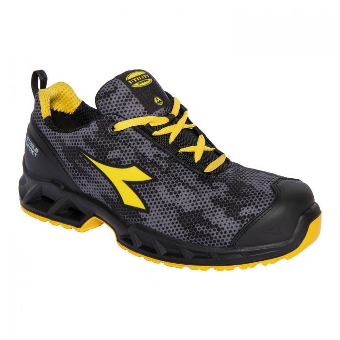 Supertouch Diadora Shark Low S3 - Black/Grey - FD8