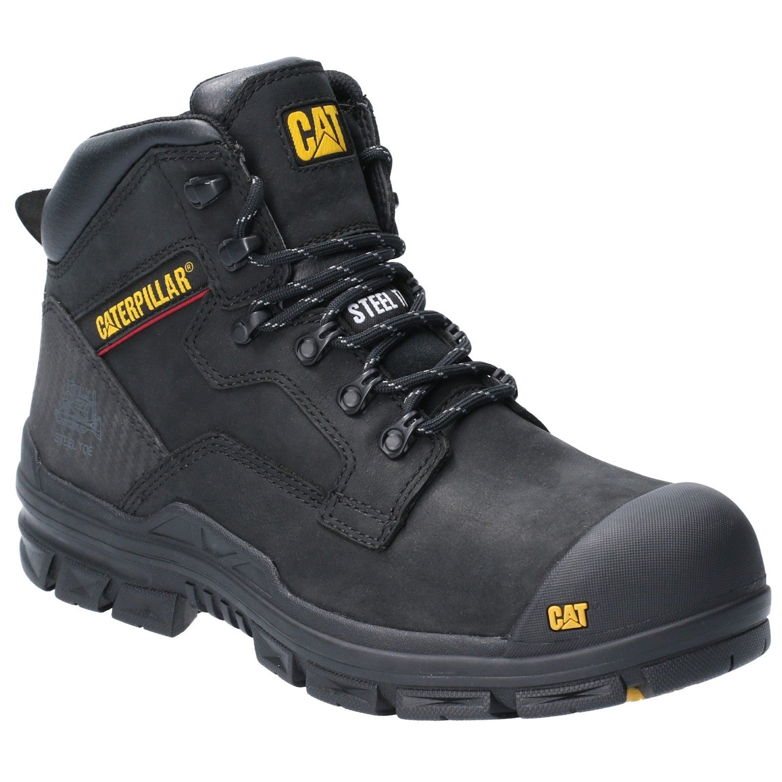 CAT Bearing Lace Up Safety Boot