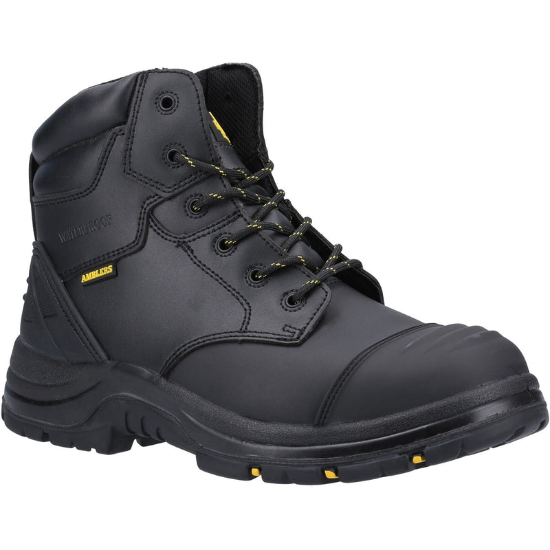 Amblers AS305C Winsford safety boot, angled front view.