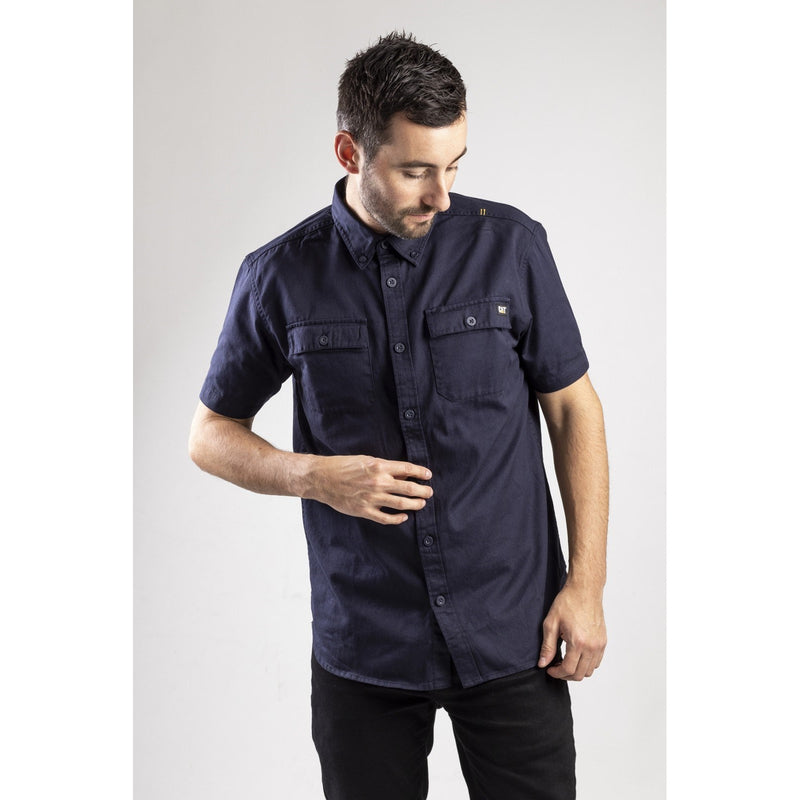 CAT Button Up S/S Shirt