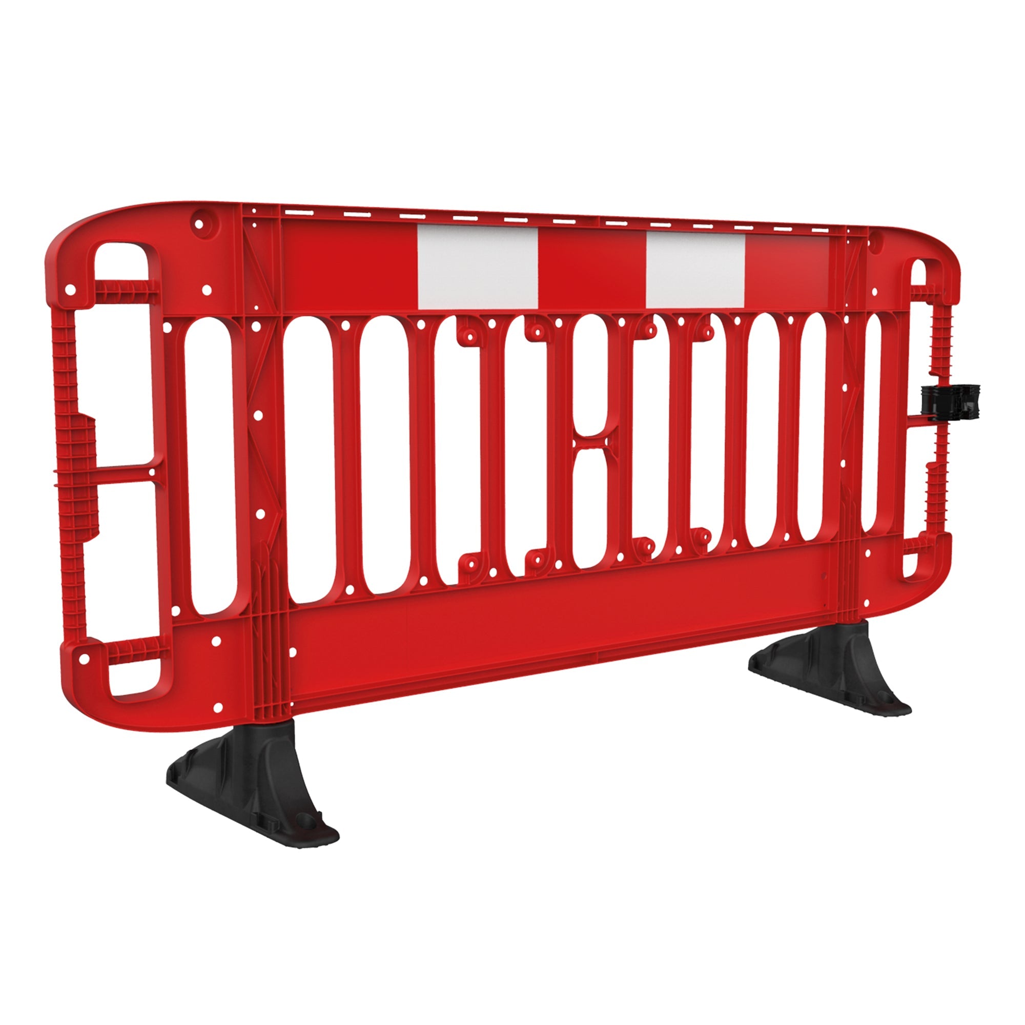 JSP Titan® 2m Injection Moulded Road Traffic Barrier with Black Anti
