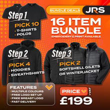 16 Item Embroidered/Printed Workwear Bundle - Perfect For 2 People