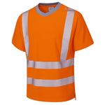 Leo Workwear Larkstone Iso 20471 Cl 2 Coolviz Plus T-Shirt - thumbnail 5