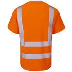 Leo Workwear Larkstone Iso 20471 Cl 2 Coolviz Plus T-Shirt - thumbnail 2