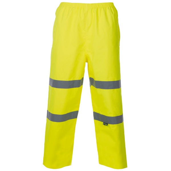 Supertouch Hi Vis Breathable Trousers in Yellow Colour