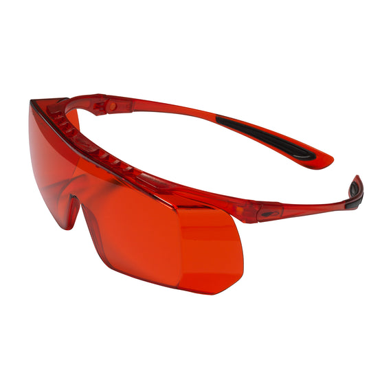 JSP Coverlite Overspec - UV Orange Anti-scratch/Anti-mist Lenses - Orange Frames