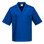Portwest 2209 Bakers Shirt Short Sleeved for Food Industry - thumbnail 6