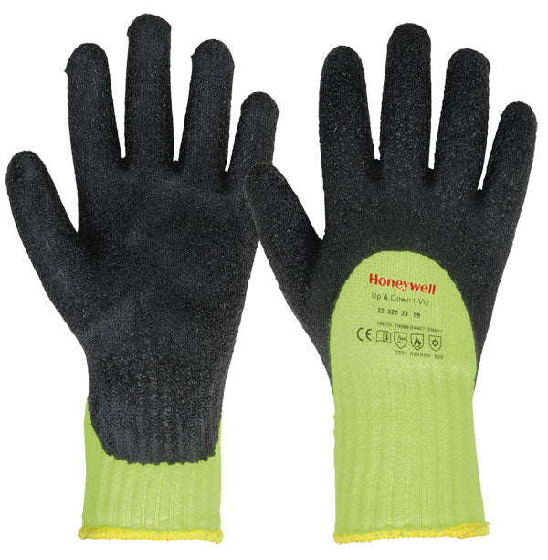 Honeywell Up And Down Hi Viz Gloves - (Pack of 10)