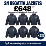 24 Item Regatta Dover Jacket Bundle Deal - thumbnail 1