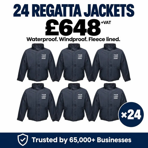 24 Item Regatta Dover Jacket Bundle Deal
