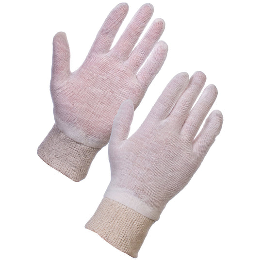 Supertouch Seamless Liner - Polycotton in white colur
