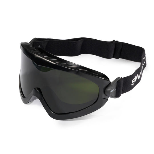 JSP Profile Premium Welding Goggles - Shade 5 K&N Anti-scratch/Anti-mist Lens - Black