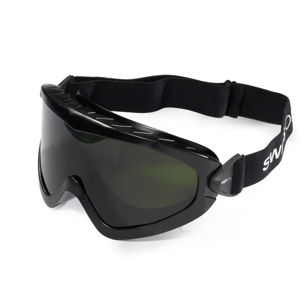 JSP Profile Premium Welding Goggles - Shade 5 K&N Anti-scratch/Anti-mist Lens - Black