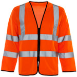 Supertouch Hi Vis Long Sleeved Zip Vest - thumbnail 1