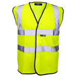 Supertouch Best Hi Vis Vest - Velcro - Orange/Yellow - thumbnail 2