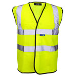 50x Short Sleeve Printed Hi-Vis Vest Bundle - thumbnail 3