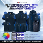 36 Item Premium Two-Tone Embroidered Workwear Bundle Deal - thumbnail 1