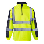 Supertouch 2 Tone Hi Vis Rugby Shirt - thumbnail 1