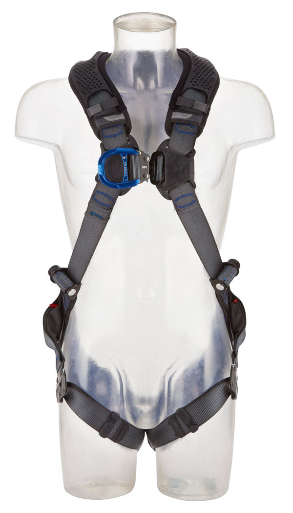 3M DBI-Sala ExoFit XE200 Comfort Harness, size 3, with floating hip pad for ultimate comfort.