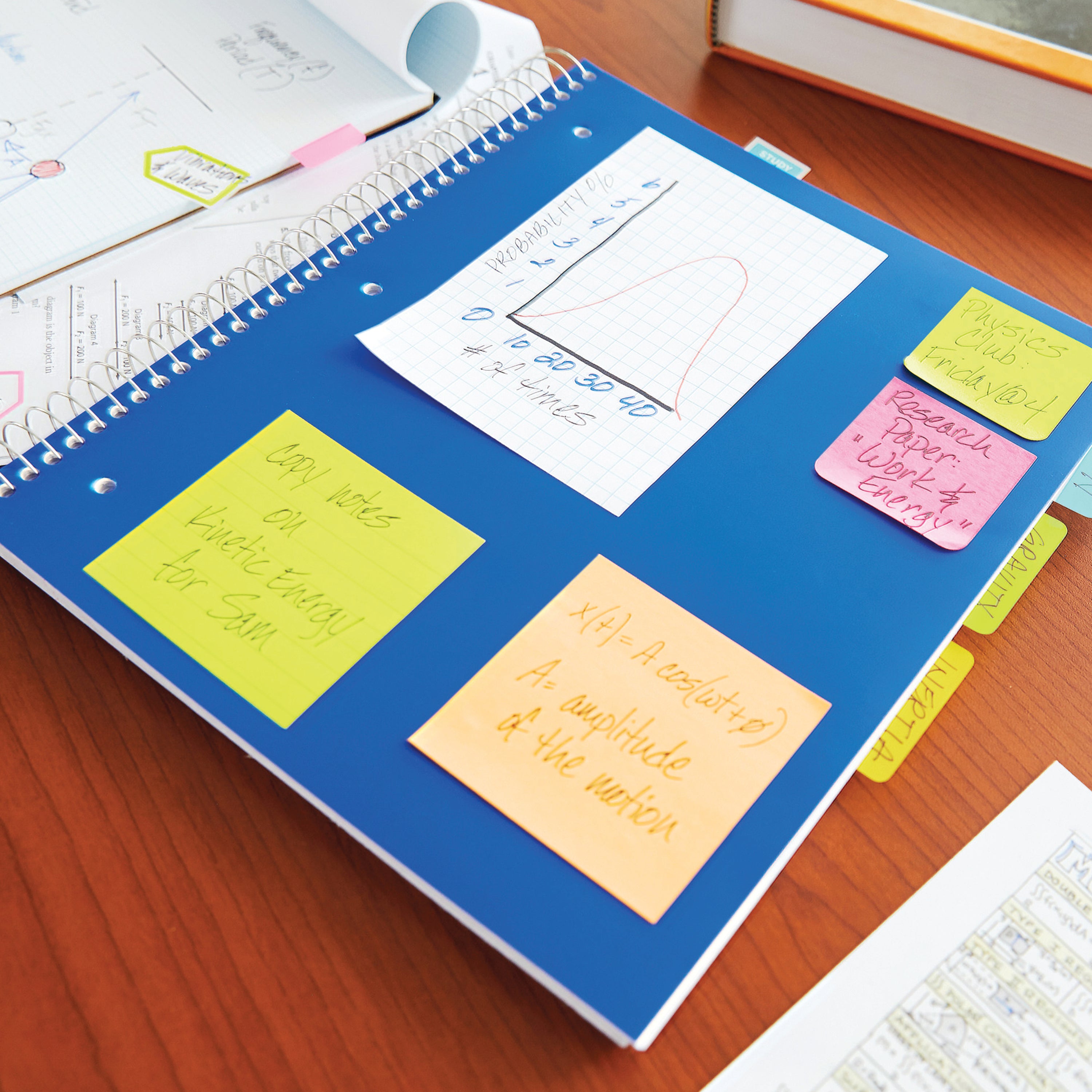 Post-it Neon Colour Notes 38x51mm 100 Sheet Pads Assorted  (Pack of 36)