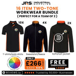 16 Item Two Tone Workwear Bundle with Free Logo (Perfect for a Team of 2) - thumbnail 1