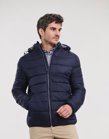 Russell Mens Hooded Nano Jacket