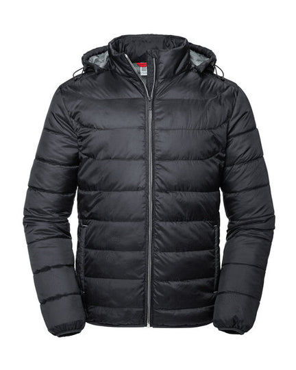 Russell Mens Hooded Nano Jacket