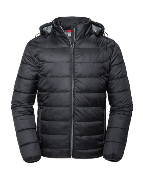 Russell Mens Hooded Nano Jacket