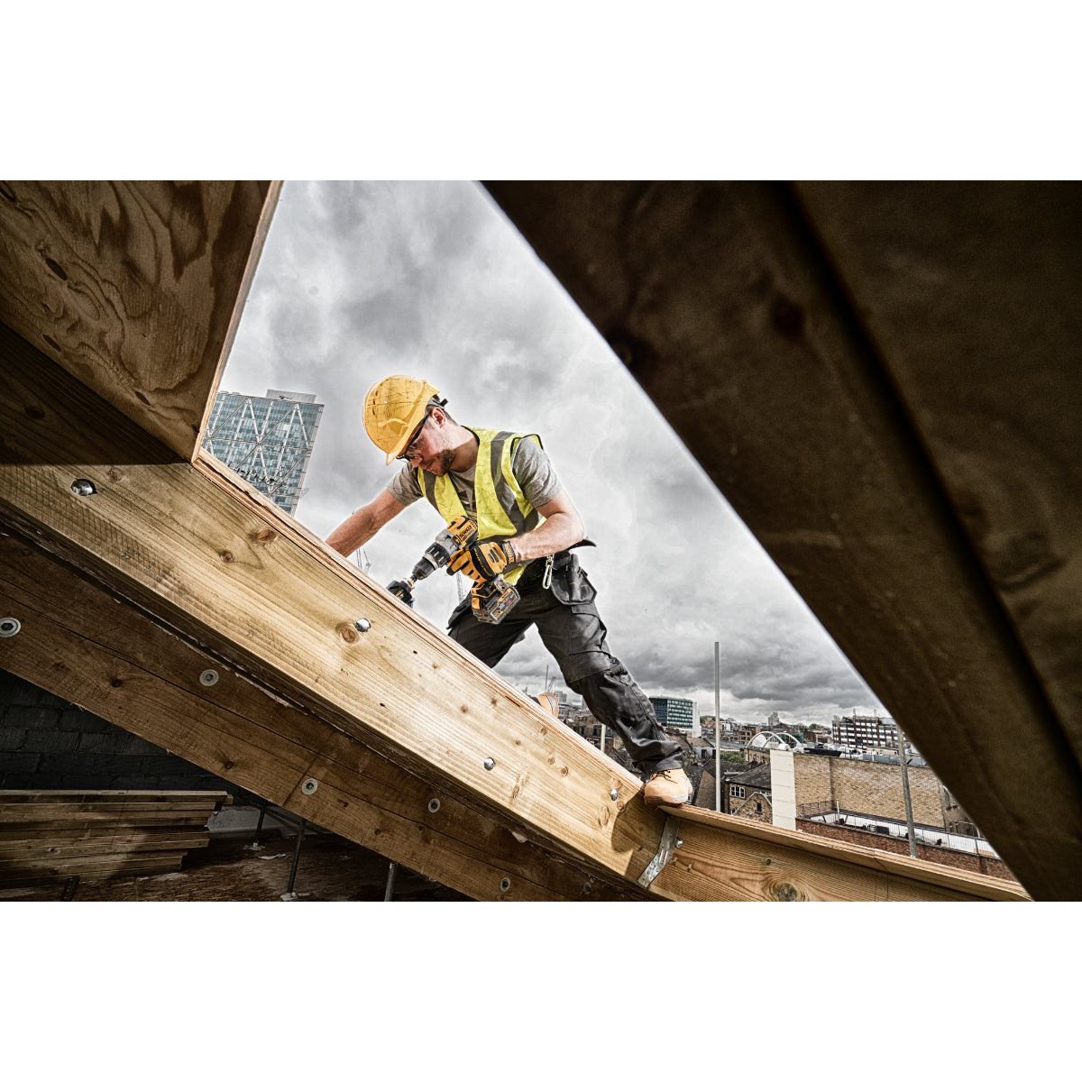 DeWalt Black Knee Pad Holster Trouser