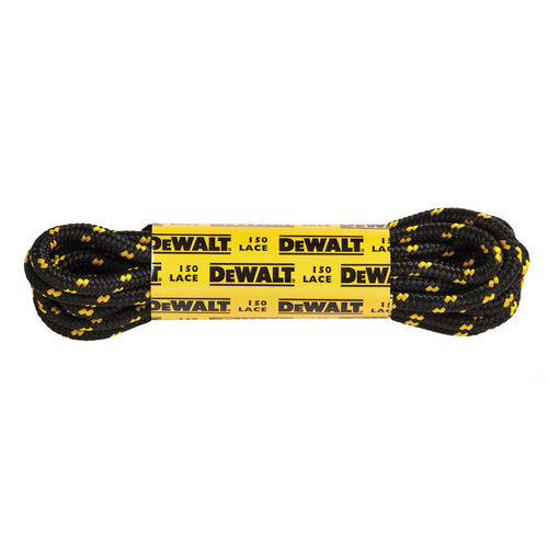 DeWalt Black/Yellow 150 cm Boot Laces