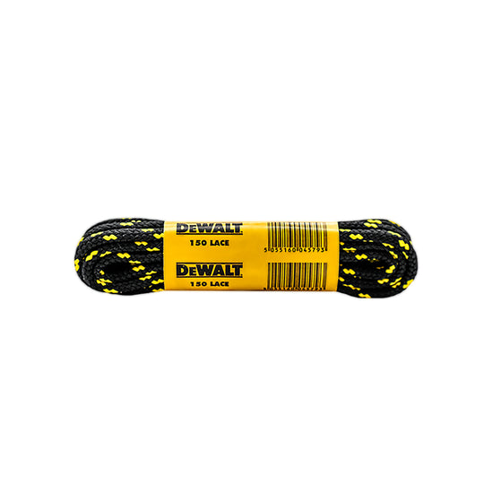 DeWalt Blister Pack Laces Black Yellow