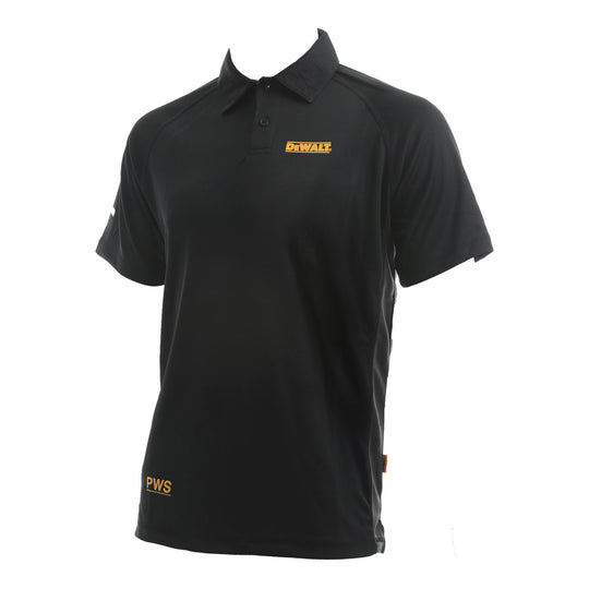 DeWalt Black/Grey PWS Polo Shirt