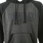 DeWalt Grey Marl/Black Hooded Sweatshirt - thumbnail 3