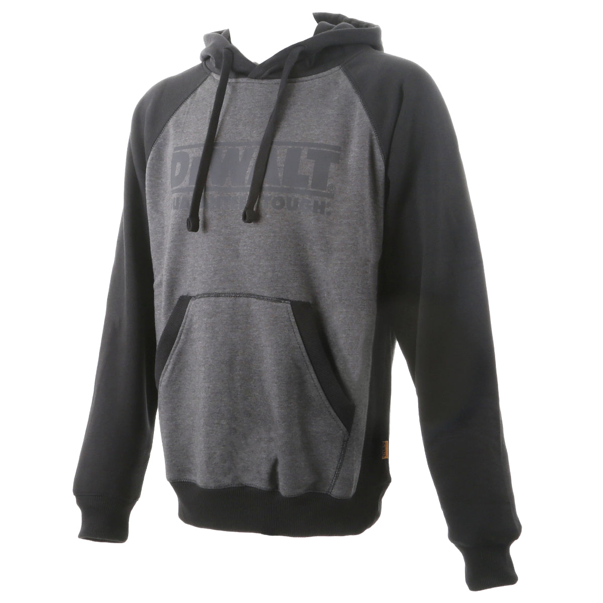 DeWalt Grey Marl/Black Hooded Sweatshirt