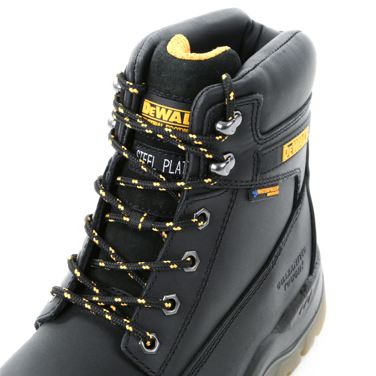 DeWalt Black 6'' Waterproof Safety Boot