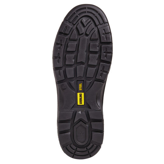 Sterling Steel Black 6 Eye Hiker Boot