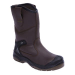 Apache Brown Waterproof Rigger Boot - thumbnail 1