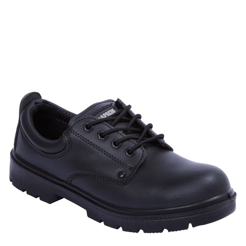 Apache Black 4 Eye Safety Shoe - [CLEARANCE]