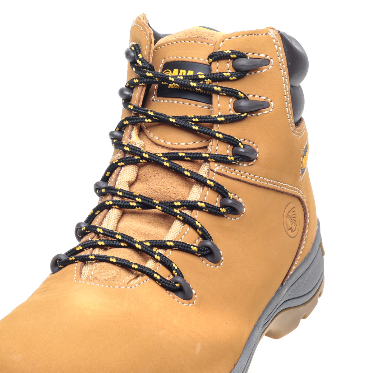 AP314CM hiker boot with padded cuff and pull loop.
