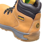 Apache Wheat Nubuck Water Resistant Safety Hiker - thumbnail 4