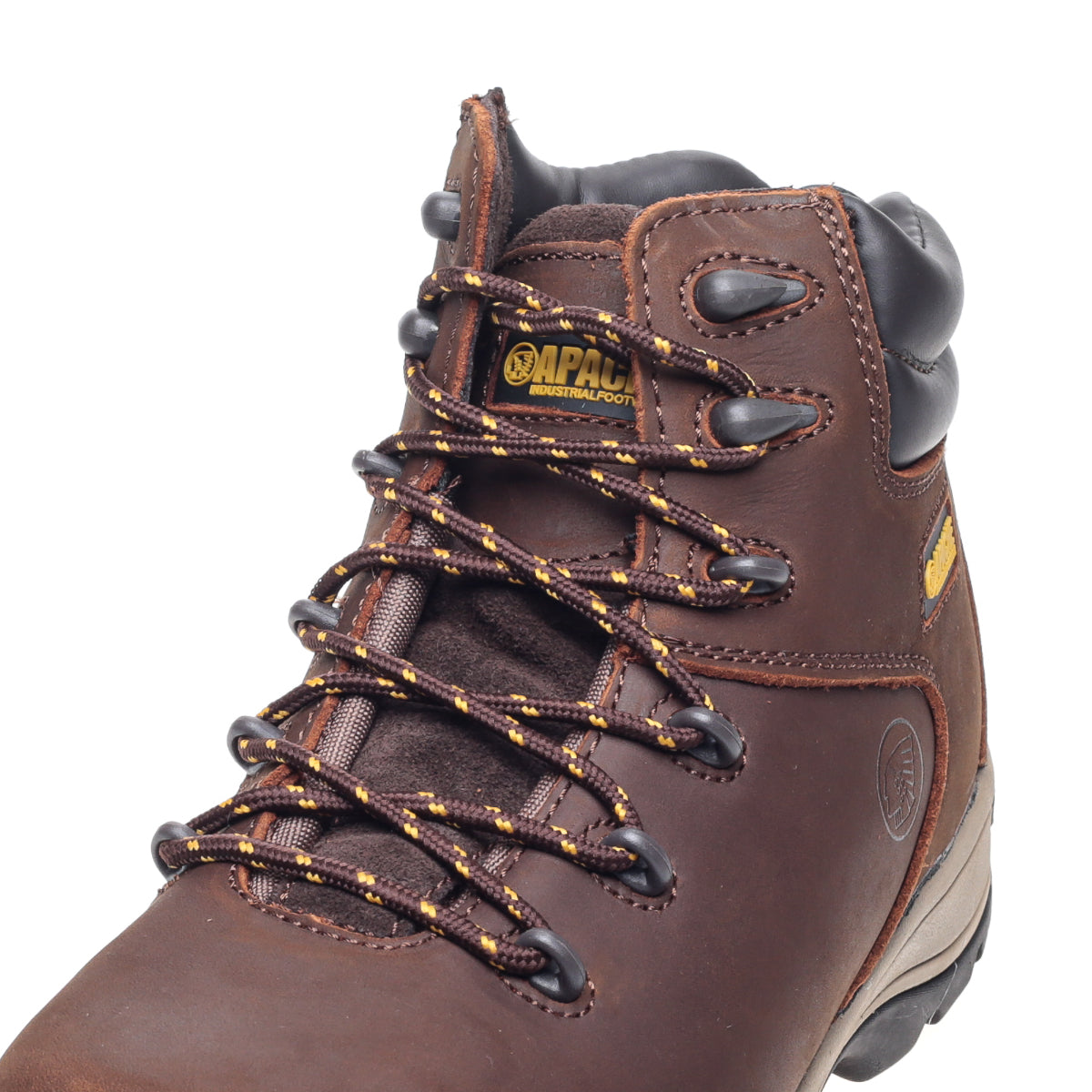 Rear view of the AP315CM hiker, highlighting the padded ankle support.