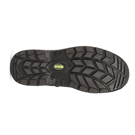 Angled view of the black SS812SM waterproof hiker boot.