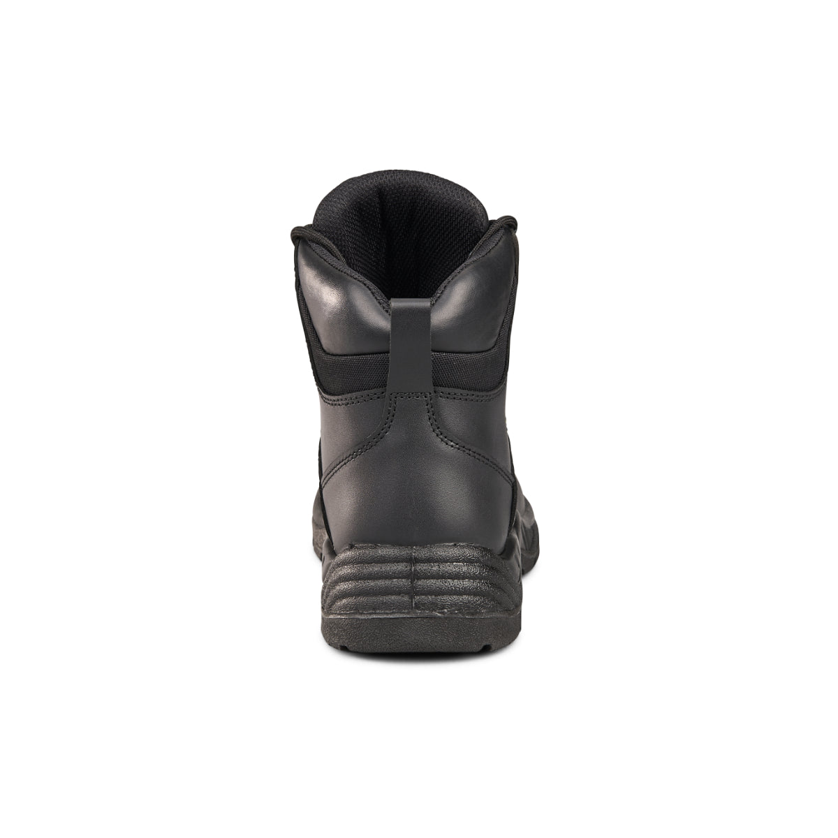 Back of the SS812SM hiker boot, showing heel and collar padding.