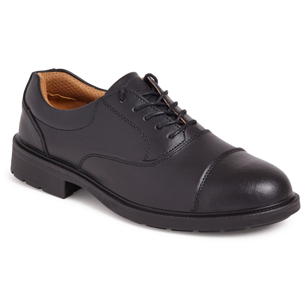 City Knights Black Oxford Safety Shoe